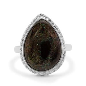 6ct Andamooka Opal Sterling Silver Aryonna Ring