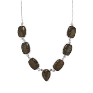 82.24ct Midnight Astraeolite Sterling Silver Necklace