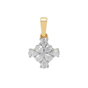 1/2ct Diamonds 18K Gold Tomas Rae Pendant