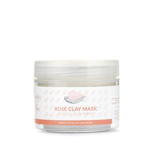 Natural Clay Mask Tub - Rose (100ml)
