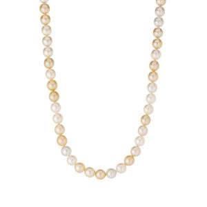 South Sea Pearl Sterling Silver Necklace (8.50mm)