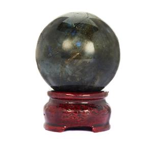  767cts Labradorite Sphere on Stand (Approx. 50mm)