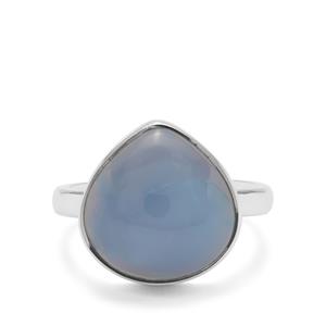 8cts Bengal Blue Opal Sterling Silver Aryonna Ring 