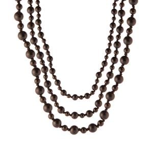 426.39cts Black Obsidian Necklace Set of 3