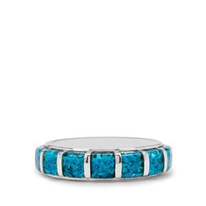 2.80ct Magnesite Sterling Silver Band Ring