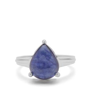 6.20ct Thai Sapphire Sterling Silver Ring