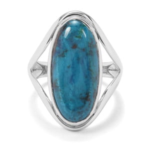 11.48ct Chrysocolla Sterling Silver Ring 