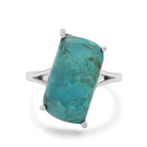 7.95ct Cochise Turquoise Sterling Silver Ring