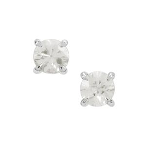 1.40cts Ratanakiri Zircon Sterling Silver Earrings  