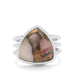 8ct Copper Mojave Pink Opal Sterling Silver Aryonna Ring
