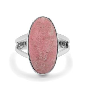9.82ct Norwegian Thulite Sterling Silver Aryonna Ring