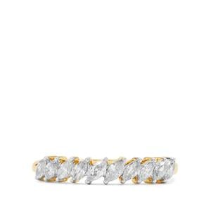 1/2ct Diamond 18K Gold Tomas Rae Ring