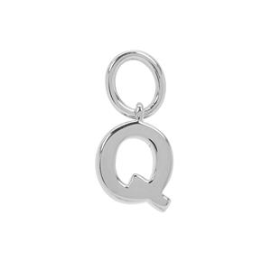 Molte Q Letter Sterling Silver Charm