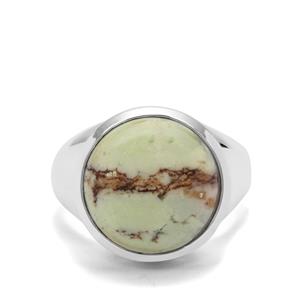 9ct Queensland Chrysoprase Sterling Silver Ring
