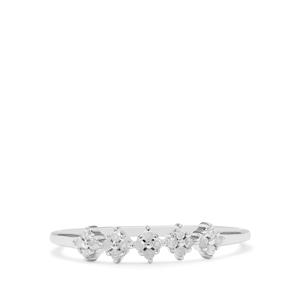 1/8ct Diamonds Sterling Silver Ring