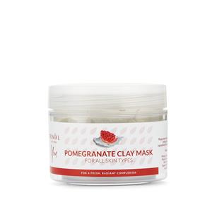 Natural Clay Mask Tub - Pomegranate (100ml)