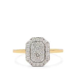 Internally Flawless Diamond 18K Gold  Ring 