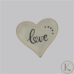 Kimbie Home Love Heart Jewellery Dish