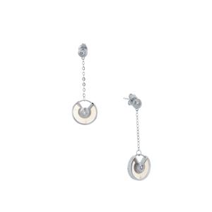 Branca Onyx Amulet Earrings Sterling Silver ATGW 3.35cts