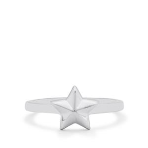Star Stacker Ring in Sterling Silver