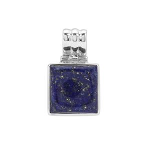 Sar-i-Sang Lapis Lazuli Pendant in Sterling Silver 17.50cts