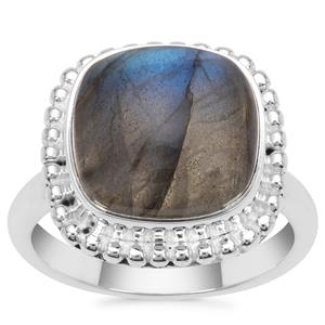 Labradorite Ring in Sterling Silver 8cts