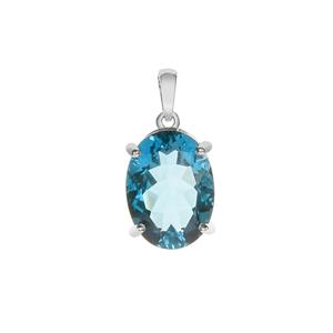 Color Change Fluorite Pendant in Sterling Silver 20.96cts