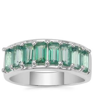Fern Green Topaz Ring in Sterling Silver 2.39cts