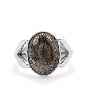 11.50ct Feather Pyrite Sterling Silver Aryonna Ring