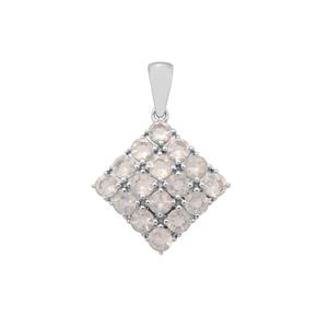 Serenite Pendant in Sterling Silver 2.45cts