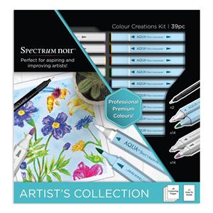Spectrum Noir Colour Creations Kit-Artist Collection, Usual £79.99, Save £16.00