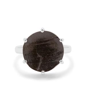 7ct Shungite Sterling Silver Aryonna Ring