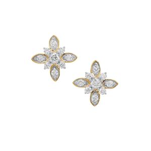 1/3ct Flawless Diamonds 9K Gold  Tomas Rae Earrings