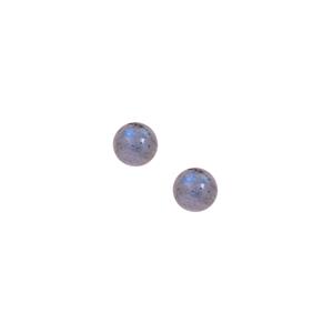 4.10ct Labradorite Sterling Silver Earrings