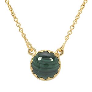 5.65ct Congo Malachite Midas Aryonna Necklace 