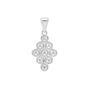 1/20ct Diamond Sterling Silver Pendant