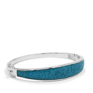 13.25ct Magnesite Sterling Silver Bangle 
