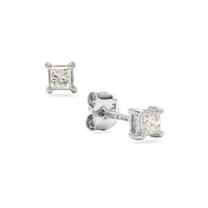 1/4ct Diamond Platinum 950 Tomas Rae Earrings 