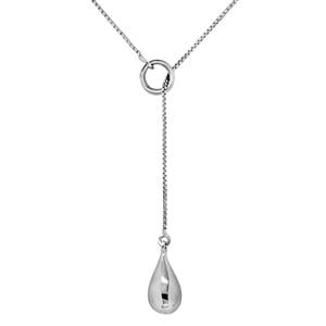 Necklace in Rhodium Plated Sterling Silver