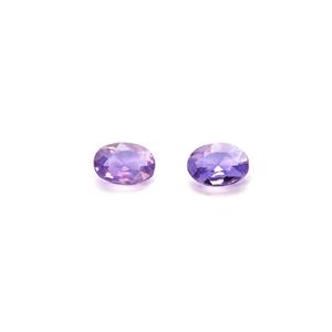 0.55cts Purple Sapphire (5x4mm x2)
