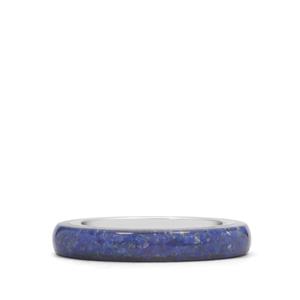 Sar-i-Sang Lapis Lazuli Ring in Sterling Silver 2.85cts