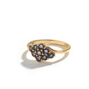 1.20cts Colour Change Sapphire 9K Gold Ring 
