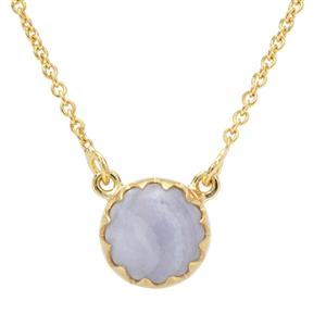 3.20ct Blue Lace Agate Midas Aryonna Necklace 
