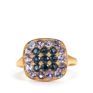 1.67ct Cobalt Blue Spinel 9K Gold Ring