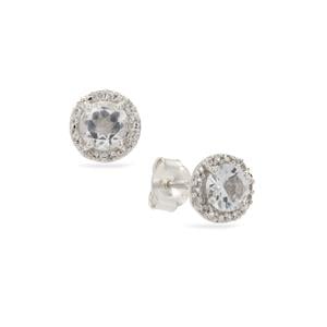 Marambaia Ice White Topaz Sterling Silver Earrings 1.40cts