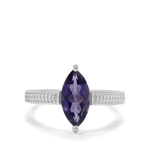 1.29ct Bengal Iolite Sterling Silver Ring  