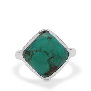 6ct Lhasa Turquoise Sterling Silver Aryonna Ring