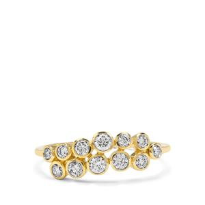 1/2ct Diamonds 9K Gold Tomas Rae Ring