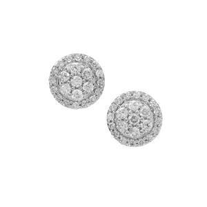 9K Gold Diamond Earrings 