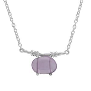 6.30ct Amethyst Sterling Silver Aryonna Necklace